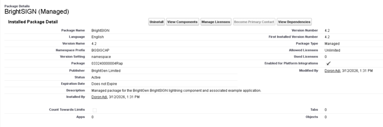 התקנת התוסף - BrightGen